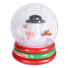 Boule de cristal de Noël gonflable personnalisé