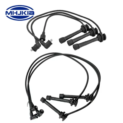 Spark Plug Cable 0K95H-1814X Ignition Wire Sets For Hyundai Accent 1994