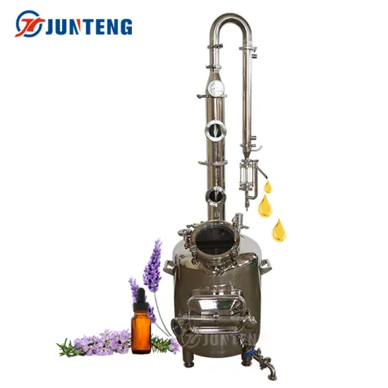 Stainless Steel Rhizome Distiller for Wholesale Essential Oil Extraction