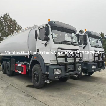 Beiben 6x4 20m3 camión de combustible