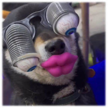 Funny Bouncing Glasses - Prank Pet Dog Accessories for Halloween