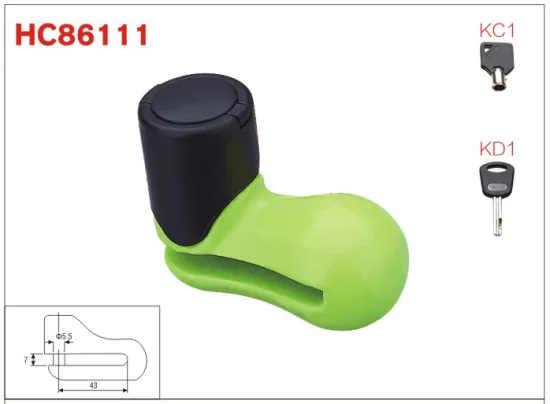 motorcycle lock, disc brake lock, disk lock motorcycle HC86111