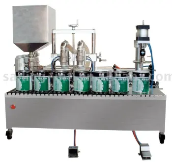 GWJ0205 Piston Type Semi-Automatic Liquid Filler, filler,filling machine,filling machinery