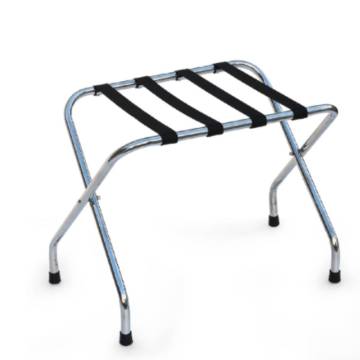 Metal folding luggage rack