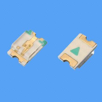 0805 Packing Yellow Chip LEDs with 2 to 2.4V Working Voltage, Sized 2.00 x 1.250 x 1.10mm