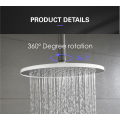 10mm White Round Shower Head