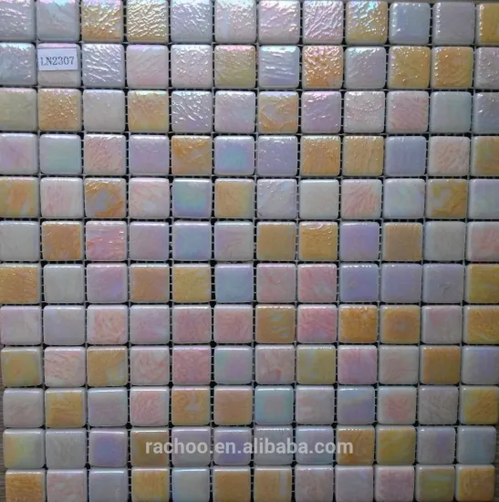 floor use solid glass mosaic tile