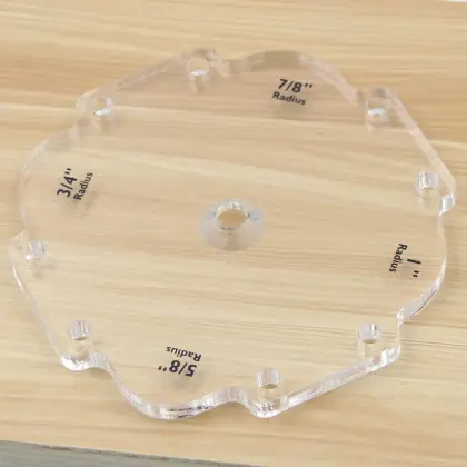3pcs/set Router Radius Templates