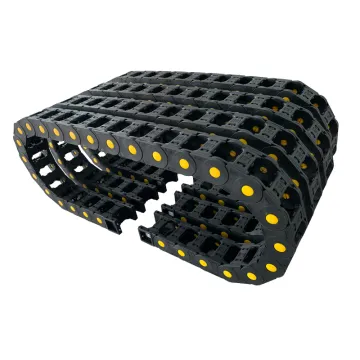 CNC Plastic Nylon Cable Carrier Towing Chain Openable Protective Bridge Cable Drag Chain