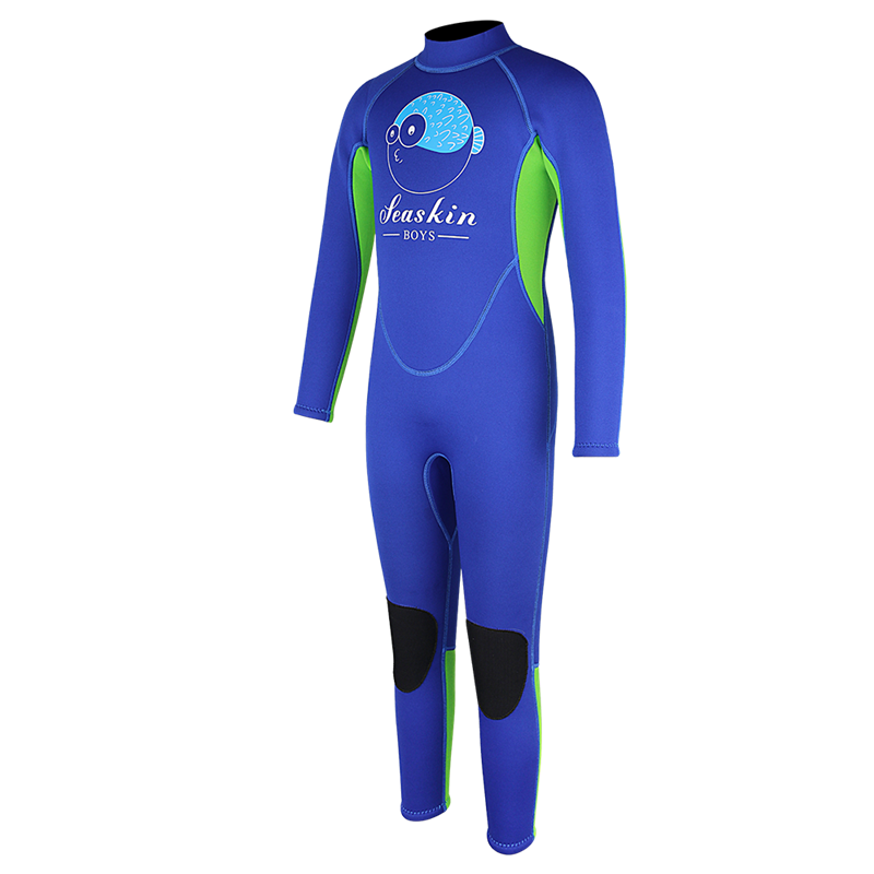 Seaskin erkekler uzun kollu sualtı dalış wetsuits