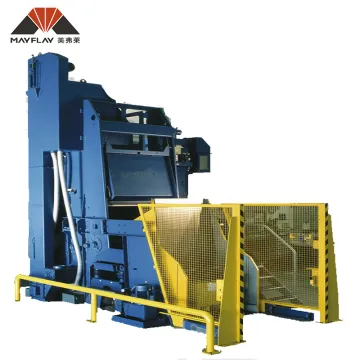 MAYFLAY Screw Cap Rubber Belt Shot Blasting Machine
