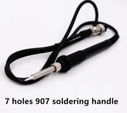 SZBFT 7holes AT8586 AT936b handle welding handle ESD Atten 907 Soldering Iron Handle Handset Soldering Station handle