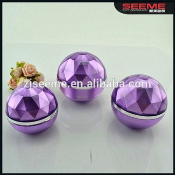 diamond disco ball cosmetic jar diamond cosmetic jar 15g /30g/50g,packaging ball cosmetic jar 15ml/30ml/50ml
