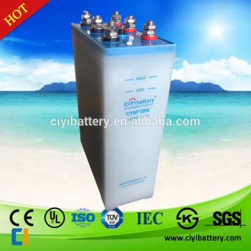 60 Years Military Quality Nickel Iron Battery NiFe Battery 1.2V 1200AH