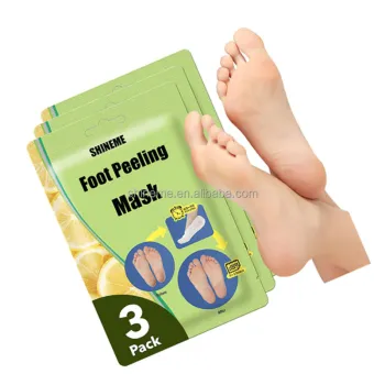 OEM ODM Lemon Extract Foot Peel Spa Mask Set for Baby Soft Skin