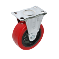 Light Duty Rigid Polyurethane Furniture Wheels Casters