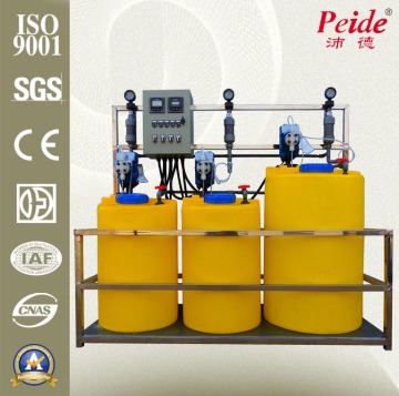 Automatic chemical dosing unit