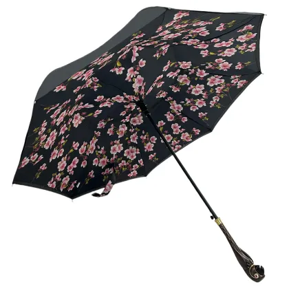 Reversed Inverted Fashionable Brand Straight Umbrella