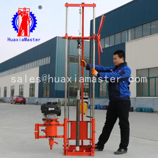 Hot QZ-2CS Gasoline Engine Sampling Drilling Rig  diamond core bit  borehole drilling machine