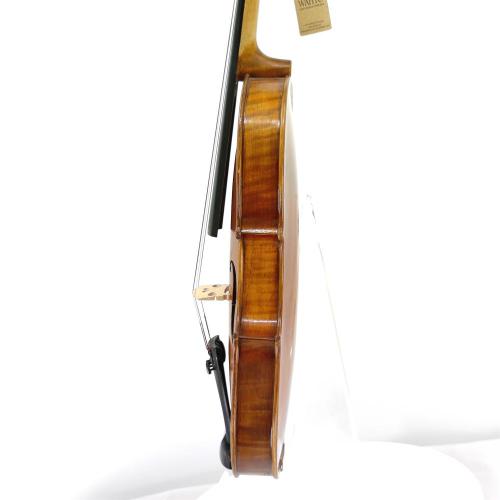 Geflammte Massivholz Violine Handgefertigt für Anfänger