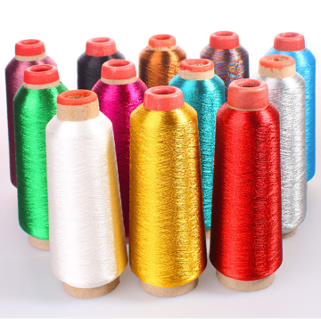 100G Computer Embroidery Metallic Gold Foil Thread: Small Size and High-Quality Embroidery Material