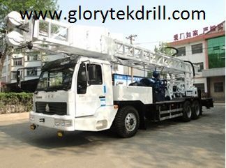 truck mounted water well drilling