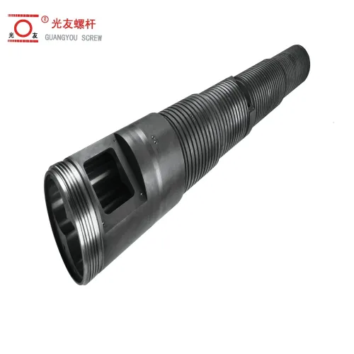 Mataas na kahusayan bimetallic conical twin screw at silindro para sa pelleting