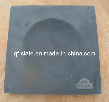 High Quality Black Slate Inkstone, Slate Stone