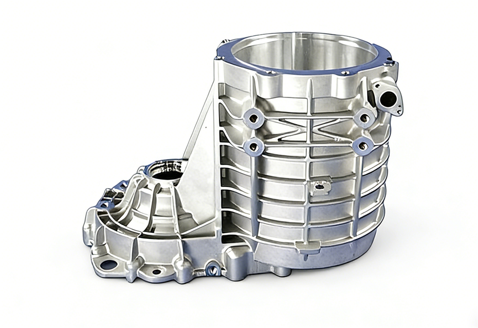 new energy vehicle water cooled motor housing