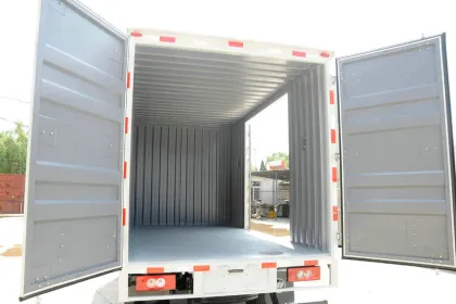 Cheaper Price 5Tons Foton Cargo Van Lorry Truck, Foton Box Truck, Foton Close Cargo Body Truck For Sales