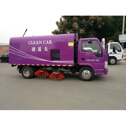 Caminhão para limpeza de estradas a vácuo de estradas rodoviárias