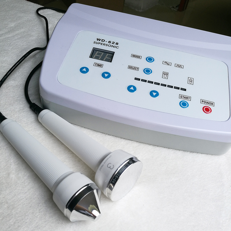 Ultrasonic Facial Massager Anti Aging Face Skin Lifting Whitening High Frequency 1Mhz Ultrasound Probe Spa Beauty Device WD-628