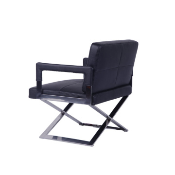Leder Poltrona Fra X Lounge Stuhl