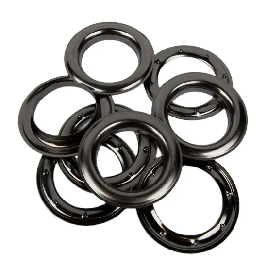 High Quality 60mm Metal Eyelet Grommets 6cm Steel Iron Eyelet with Washer