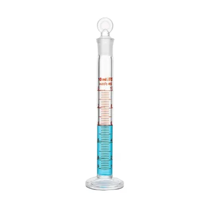 Good Quality 250ml Thick Wall Graduated Cylinder Glass Measuring Cylinder