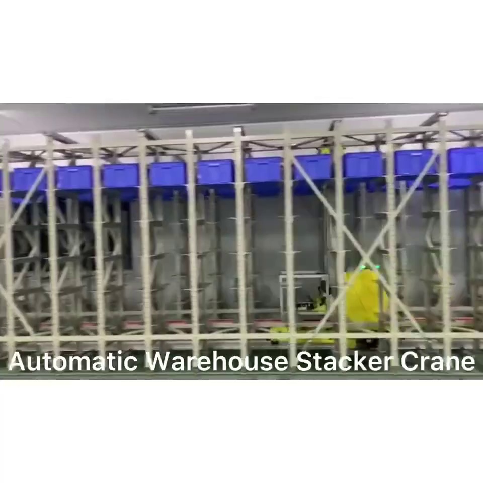 High-Capacity AS/RS Warehouse Racking System