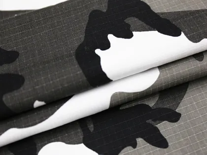 Forest Camouflage Fabric Military Uniform