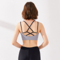 Soutien-gorge de yoga extensible à impact élevé pour femme