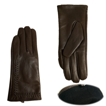 Дамские кожаные перчатки