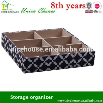 3 compartments printing surface makeup pandora jewelry tray