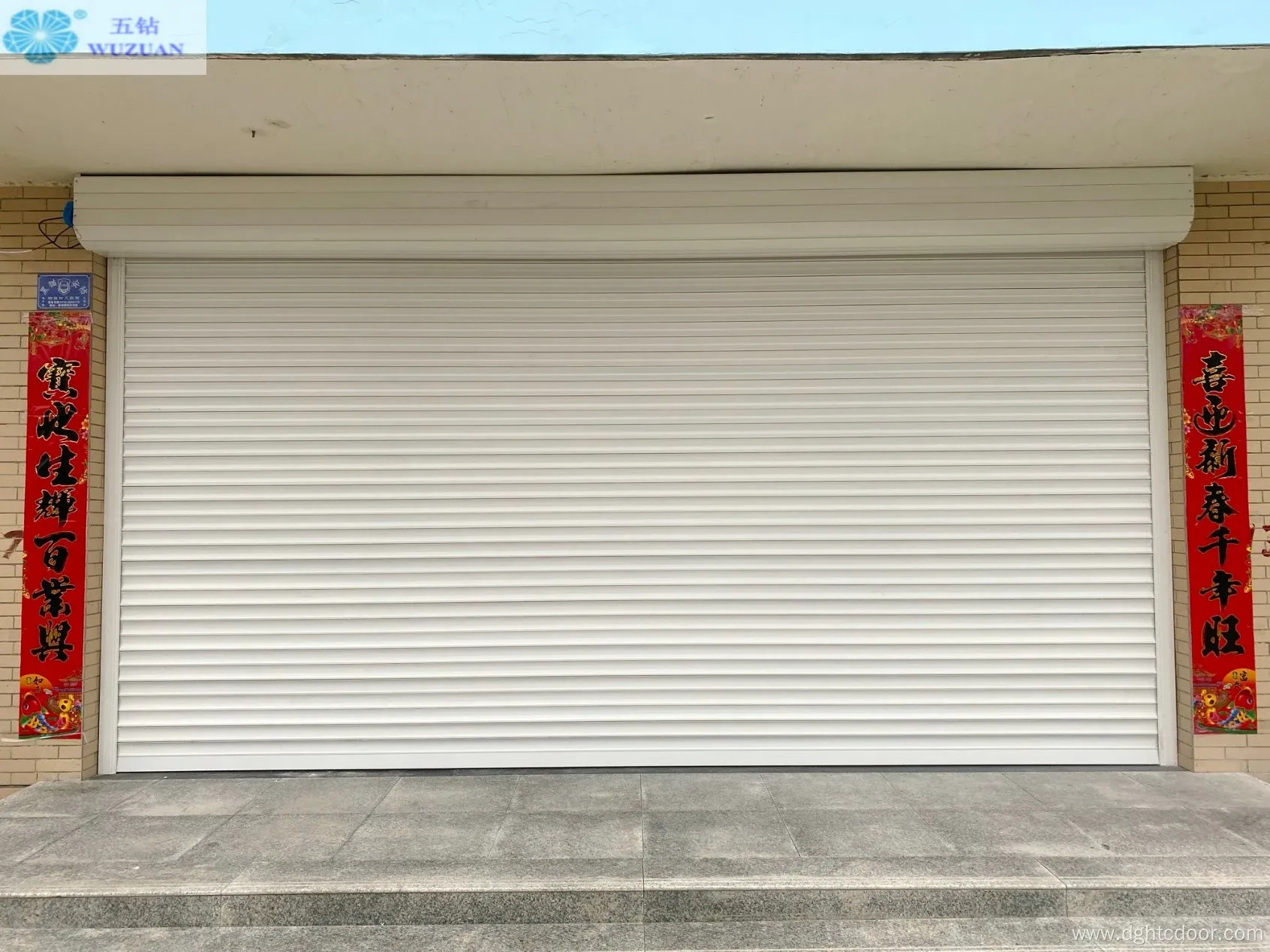 Outdoor Security Aluminium Roller Shutter Doors