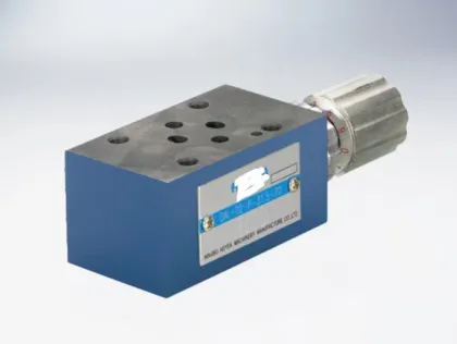 Stackable One-way Throttle Hydraulic Valve