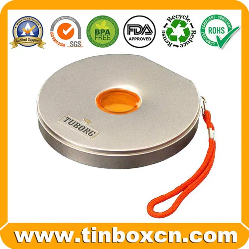 CD Tin Round Box  Tin Can