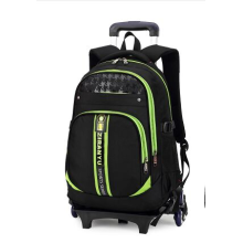 School Bag Backpack with Wheeled Trolley Hand