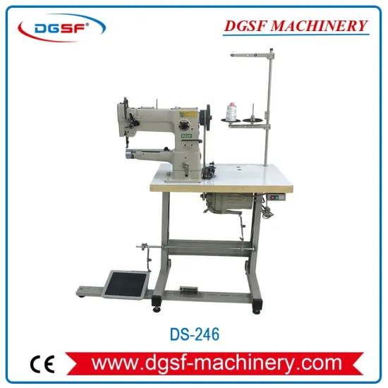 Compound Feed Large Hook Cylinder Arm Industrial Sewing Machine DS-246