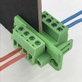 4 ways through wall fixed terminal block