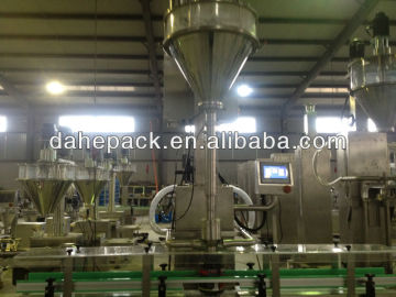 Automatic Milk Powder Gavimetric Bottle&Cans Weighing Filling Machine