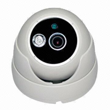 LED Array Dome Camera with Plugs Into Any DVR, TV or Monitor