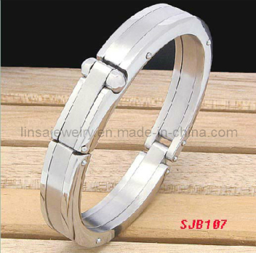 Fashion Men's 316L Stainless Steel Bracelet (SJB107)