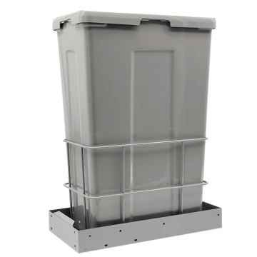 Wholesale Low Price Factory Supply Kitchen Cabinet Trash Can with Hidden Compartment